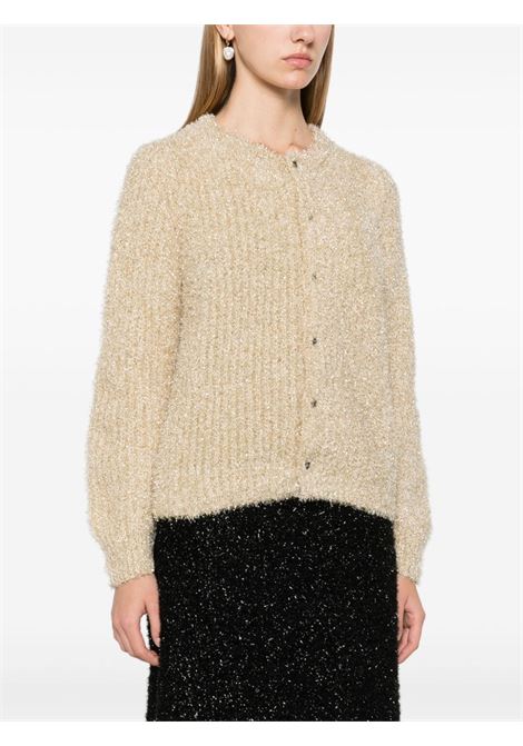 Gold lurex cardigan Comme des garcons comme des garcons - women COMME DES GARCONS COMME DES GARCONS | RNN5071